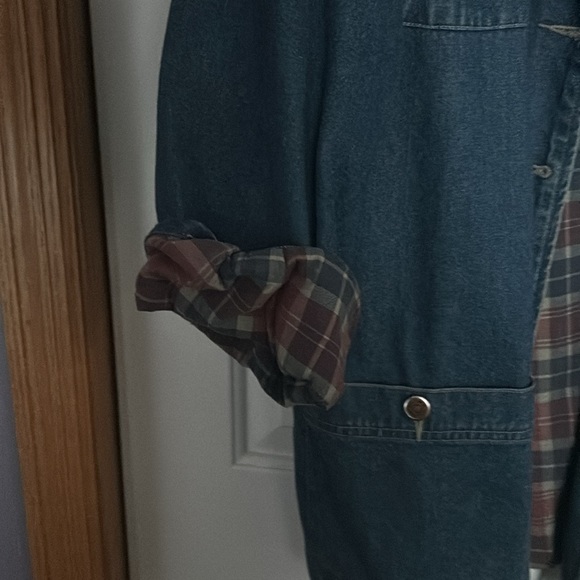 Vintage Jean Jacket, Oversized - Picture 3 of 4